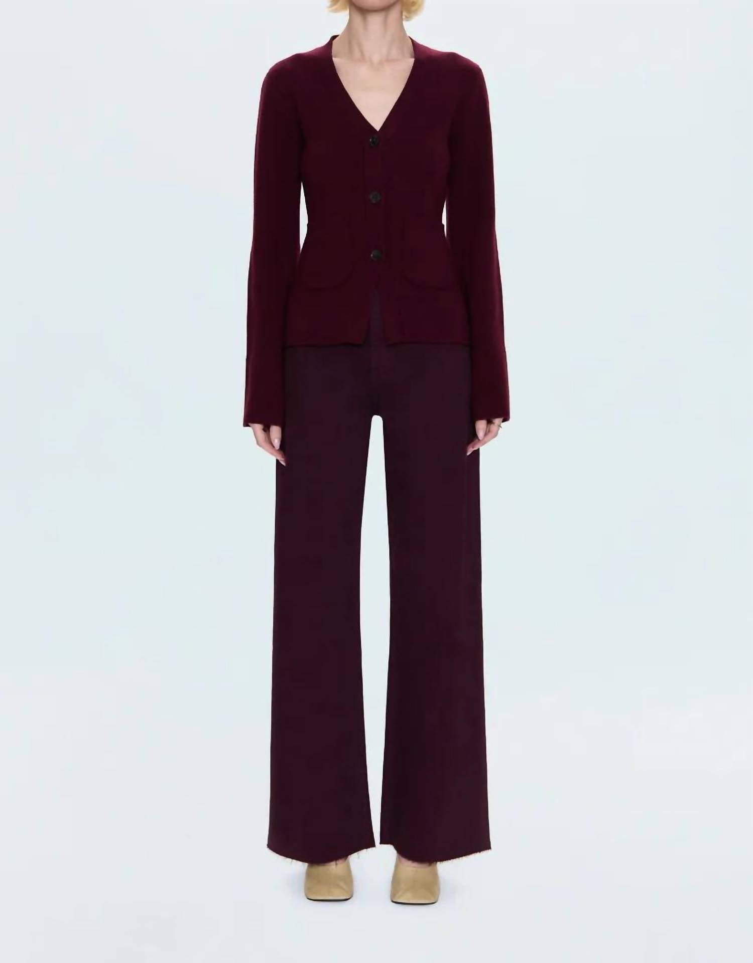 Pistola - Penny High Rise Wide Leg Jeans