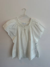 APIECE APART Deia Top in cream 2 - women's blouse