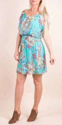 Gigi Moda - Lodi Floral Silk Mini Dress