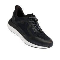 kizik Men's London Comfort Sneakers in black - men's sneaker - detail view