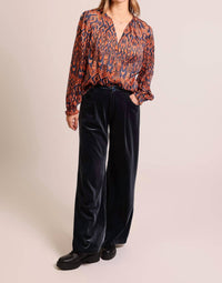 Traffic People A Case For Chaos Truce Shirt in henna - women's blouse - alternate view