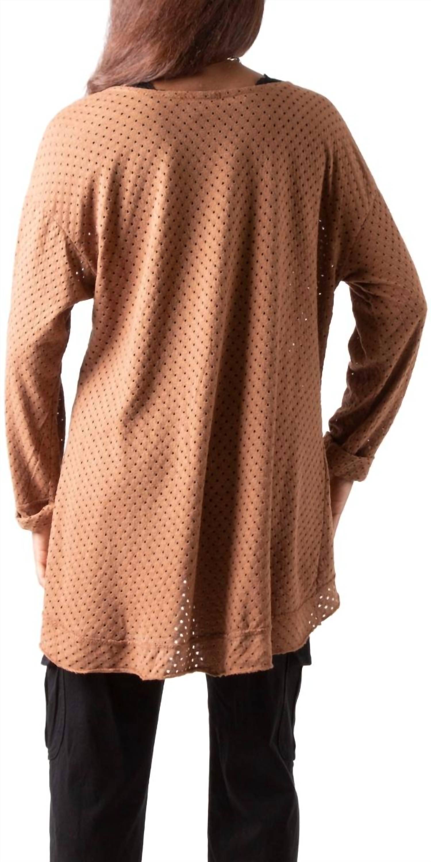 Gigi Moda - Il Foro Long Sleeve Top