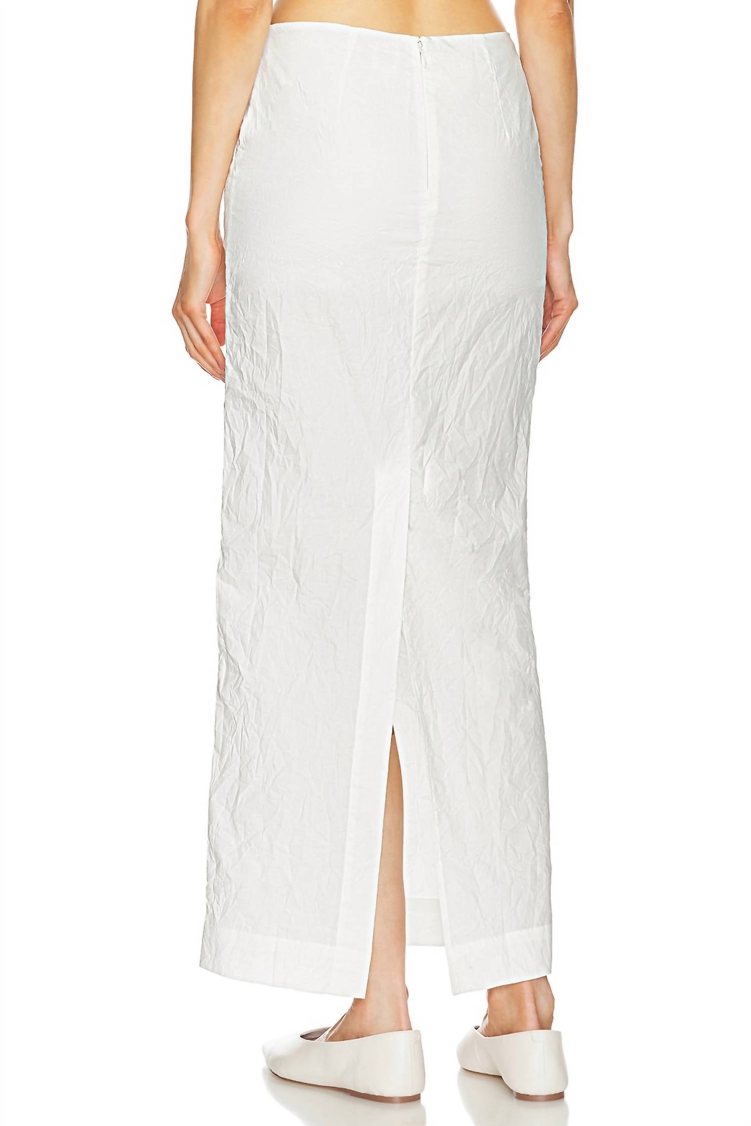 Helsa - Crinkle Maxi Skirt