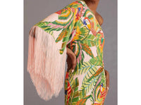 Farm Rio - One Shoulder Tropical Midi Dress