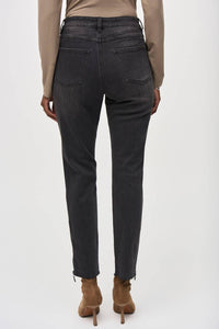Joseph Ribkoff - Embellished Ankle Zip Slim Jean