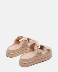 STEVE MADDEN Women's Bigschmona Platform Slide Sandal in natural - women's sandal - alternate view