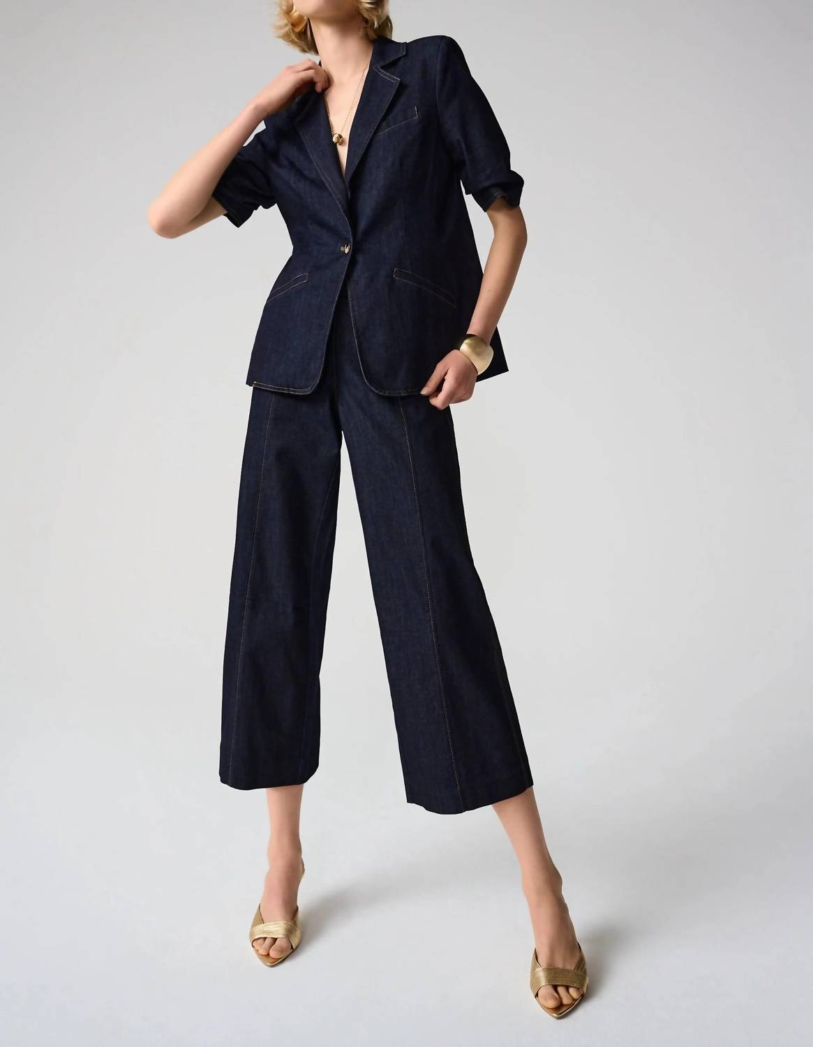 Joseph Ribkoff - Puff Sleeve Blazer Jacket