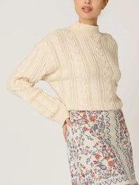 Cleobella - Janie Mock Neck Sweater