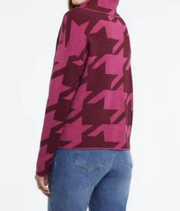 Tribal - Idina Intarsia Knit Cowl Neck Sweater