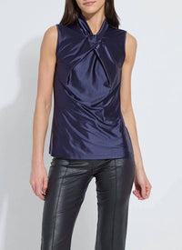 Lysse - Branca Halter Draped Top