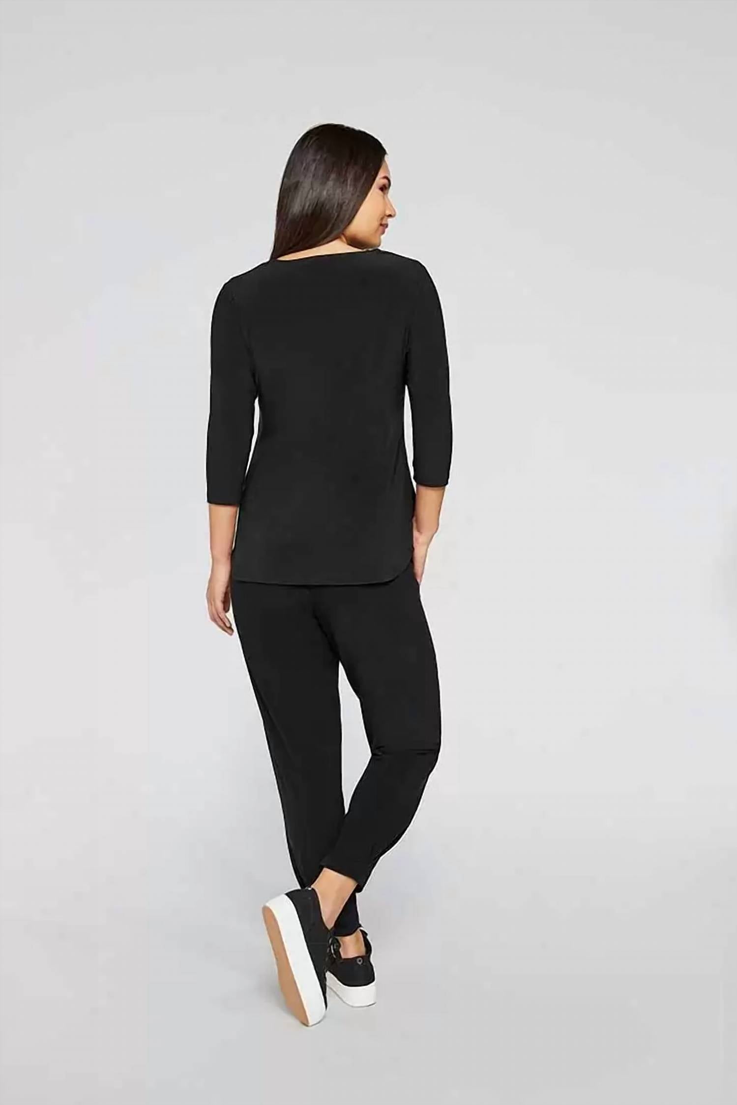 Sympli - Go To Classic T Relax 3/4 Sleeve Top