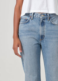 AGOLDE Women's Leena Jean in stage - women's jeans - alternate view