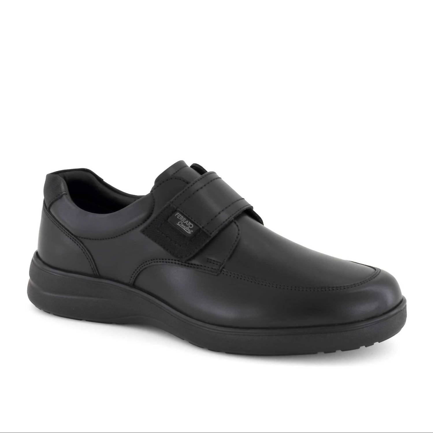 Ferrato - Men's Flat Base Leather Round Toe Shoes