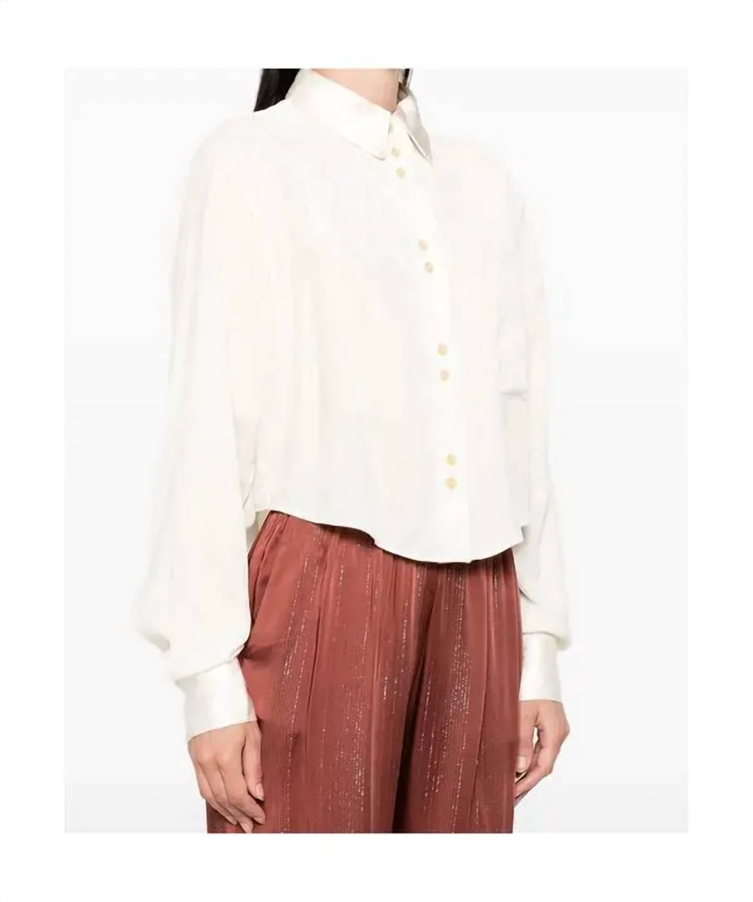 Forte Forte - Women's Velvet Boxy Shirt