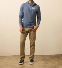 Faherty - Sunwashed Slub Graphic Hoodie