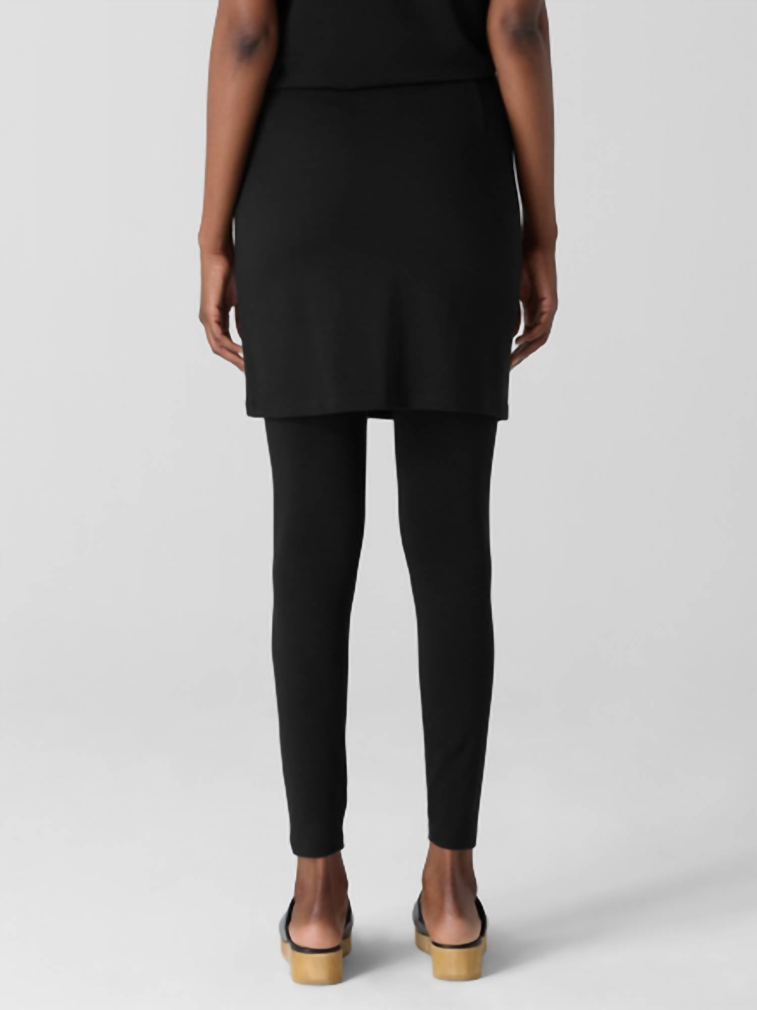 Eileen Fisher - Skirted Ankle Legging