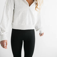 Falcon Park - Mia Half Zip Sweatshirt