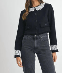 Mable - Paris Tweed Long Sleeve Jacket