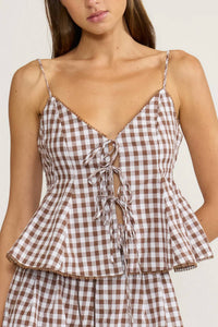 Lucy Paris - Holly Tie Tank Top