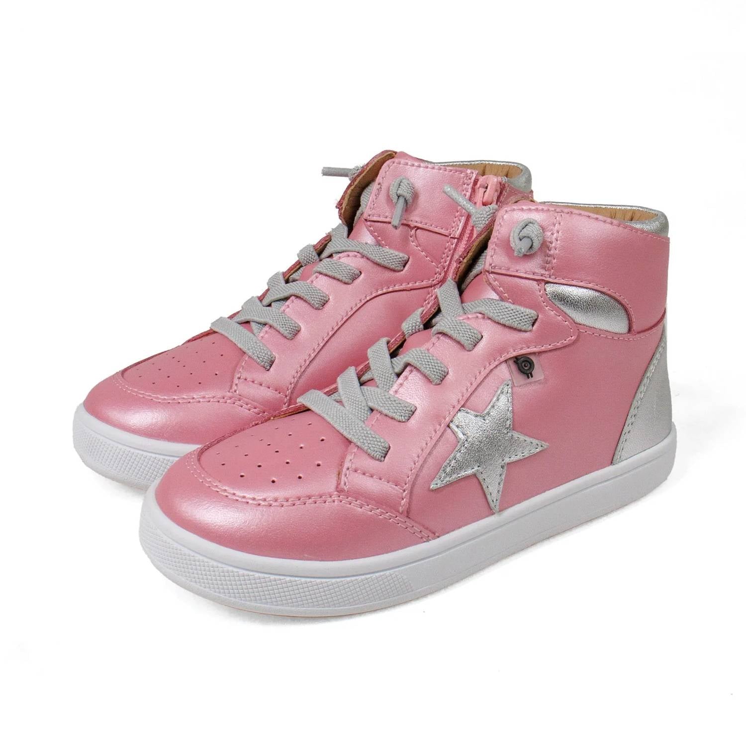 Oldsoles - Toddler's Starling High Top Leather Sneaker