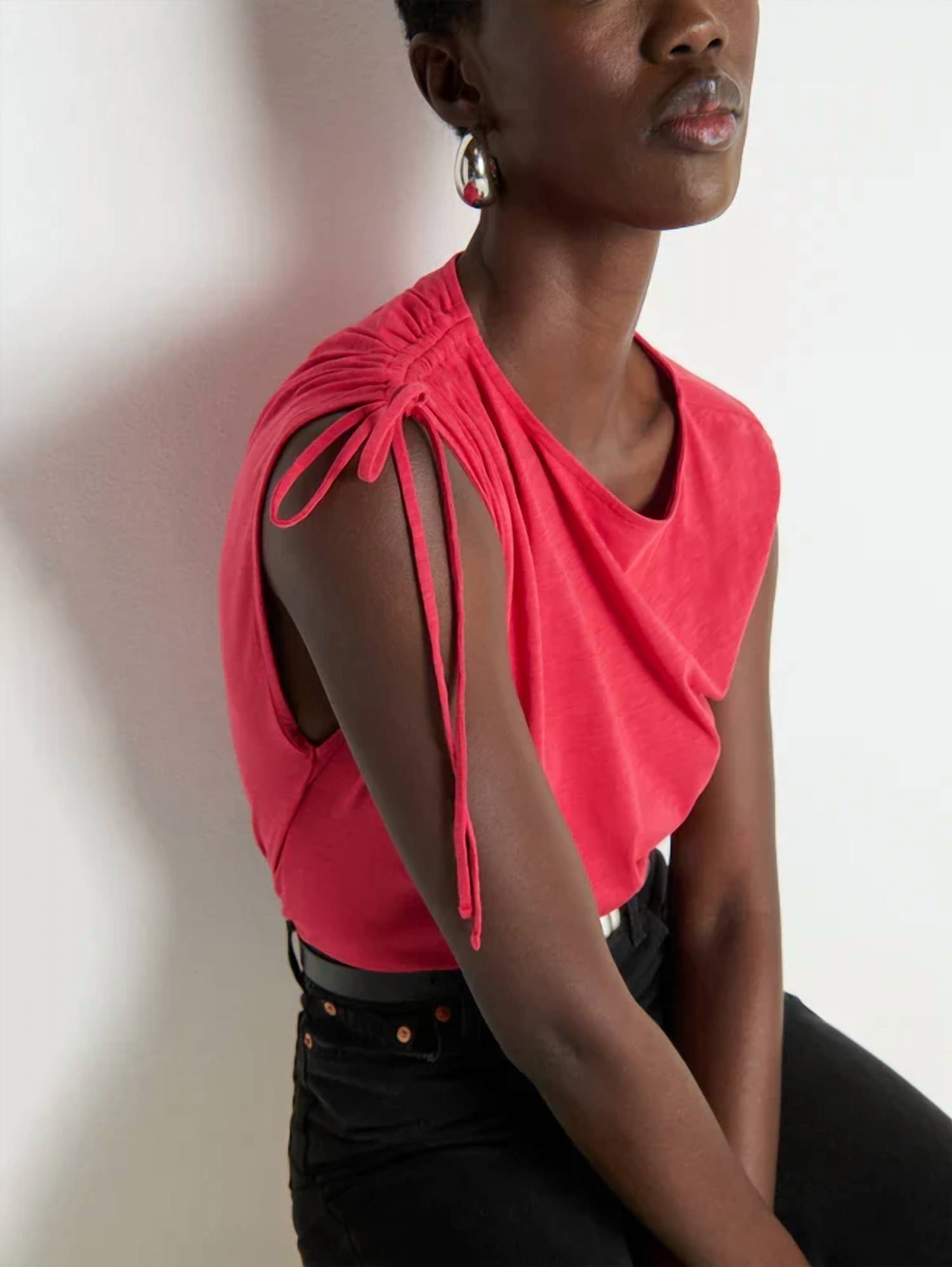 Nation Ltd - Julie Shoulder Tie Top