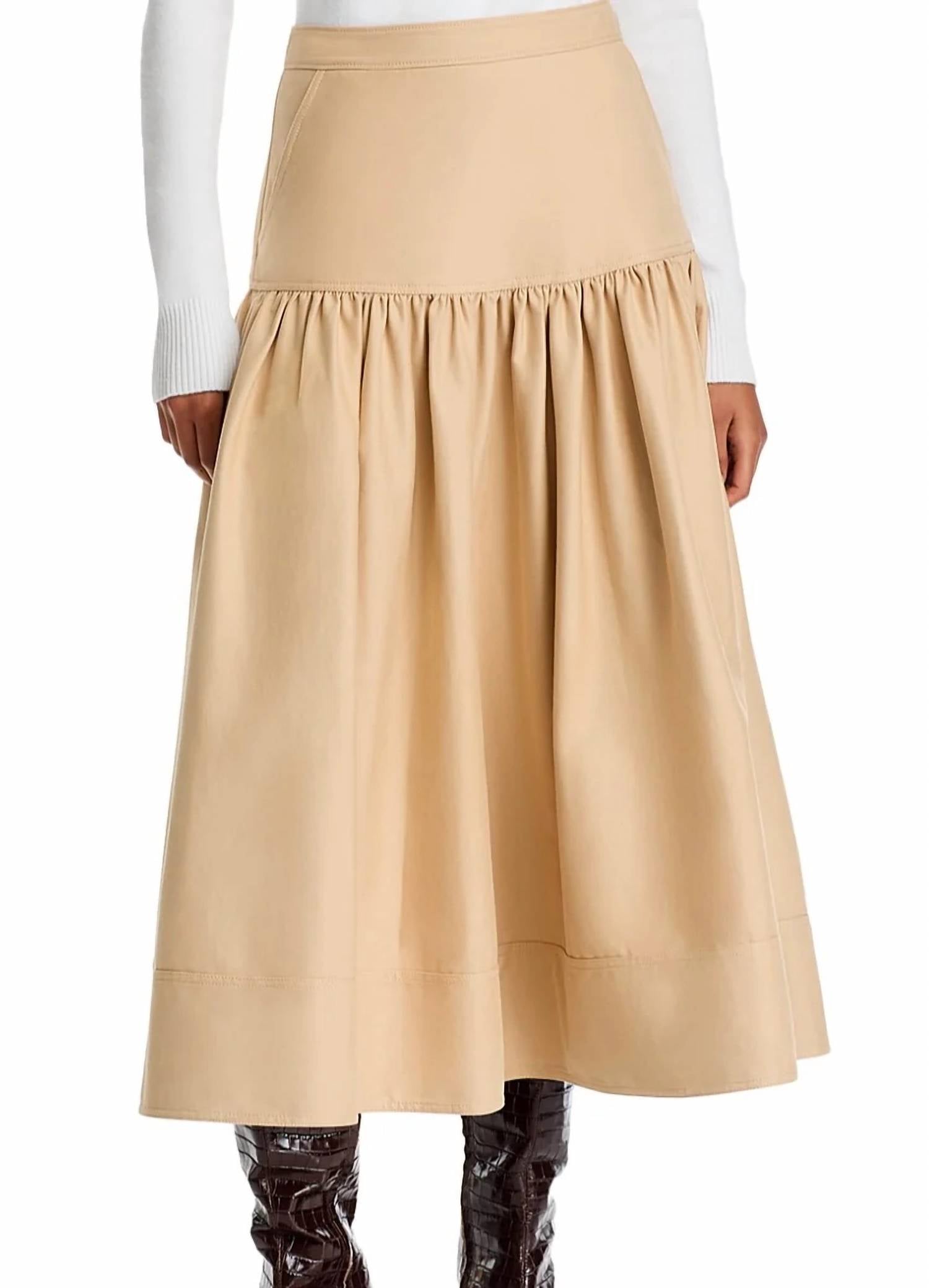 Cinq A Sept - Twill Midi Skirt