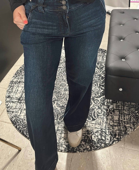 Judy Blue - Women's High Waist Wide Leg Jean