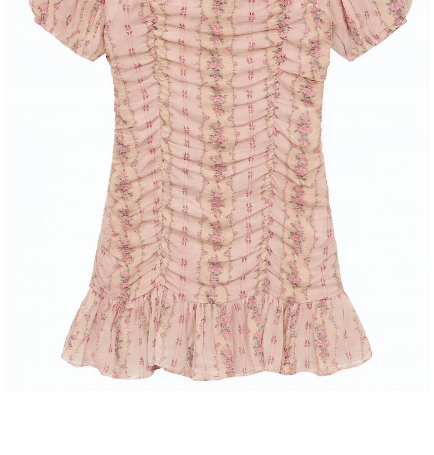 Katie J NYC Girls Arielle Dress in cottage stripe - kids' dress - view 4