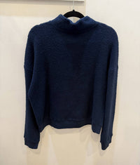 Monrow - WOMEN'S TEDDY FLEECE HALF ZIP TOP
