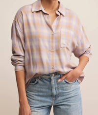 Z Supply - River Plaid Button Up Shirt