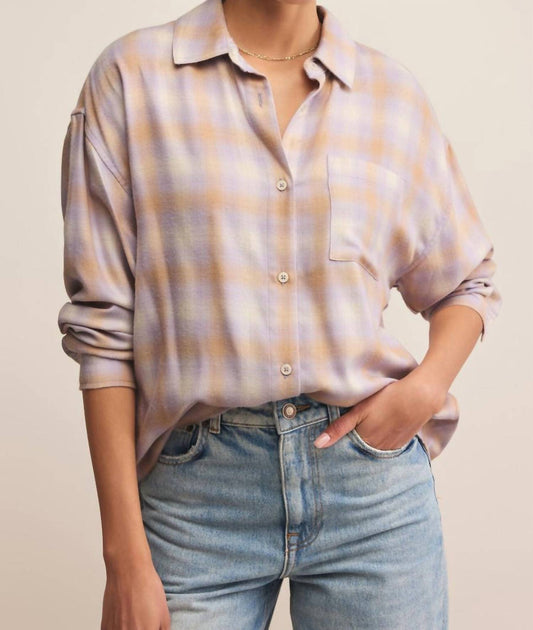 Z Supply - River Plaid Button Up Shirt