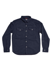 Iron & Resin Men's Bull Denim Mission Shirt in charcoal - men's shirt