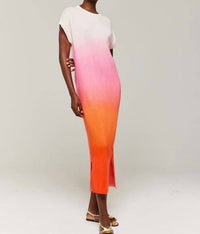 Brodie Cashmere - Bali Ombre Midi Cashmere Dress