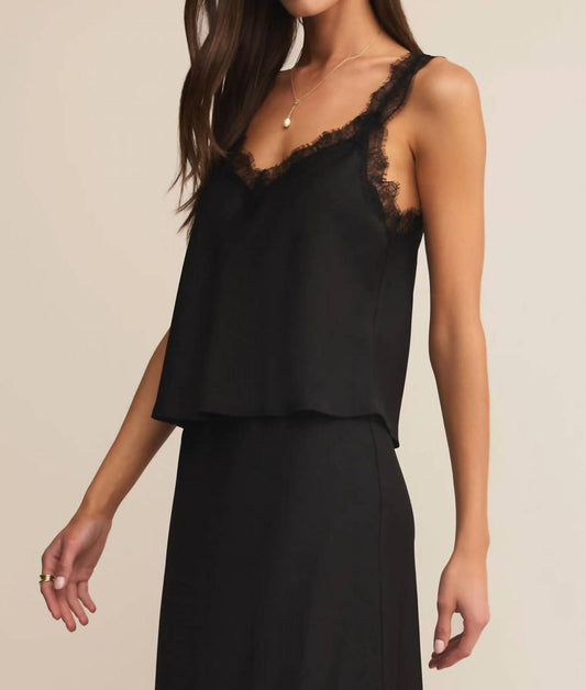 Z Supply - Uma Lace Satin Tank