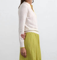 Margaret O'Leary - Cashmere-linen Polo Sweater