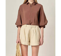 English Factory - Balloon Sleeve Shirt