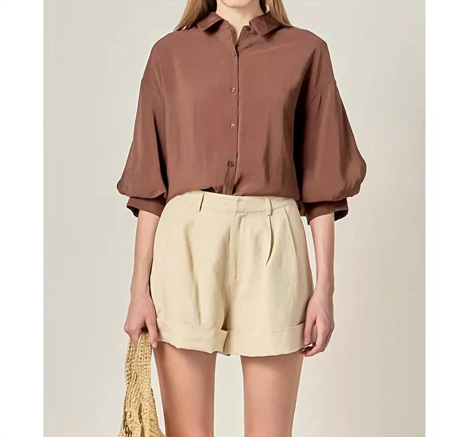 English Factory - Balloon Sleeve Shirt