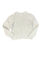 DEAR JOHN DENIM Women's Aliza Sweater in ivory - women's sweater - alternate view