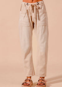 So Me - Karina Drawsting Barrel Pants