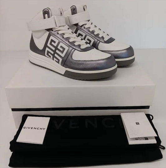 Givenchy - Men's G4 Strapped Logo High Top Sneakers