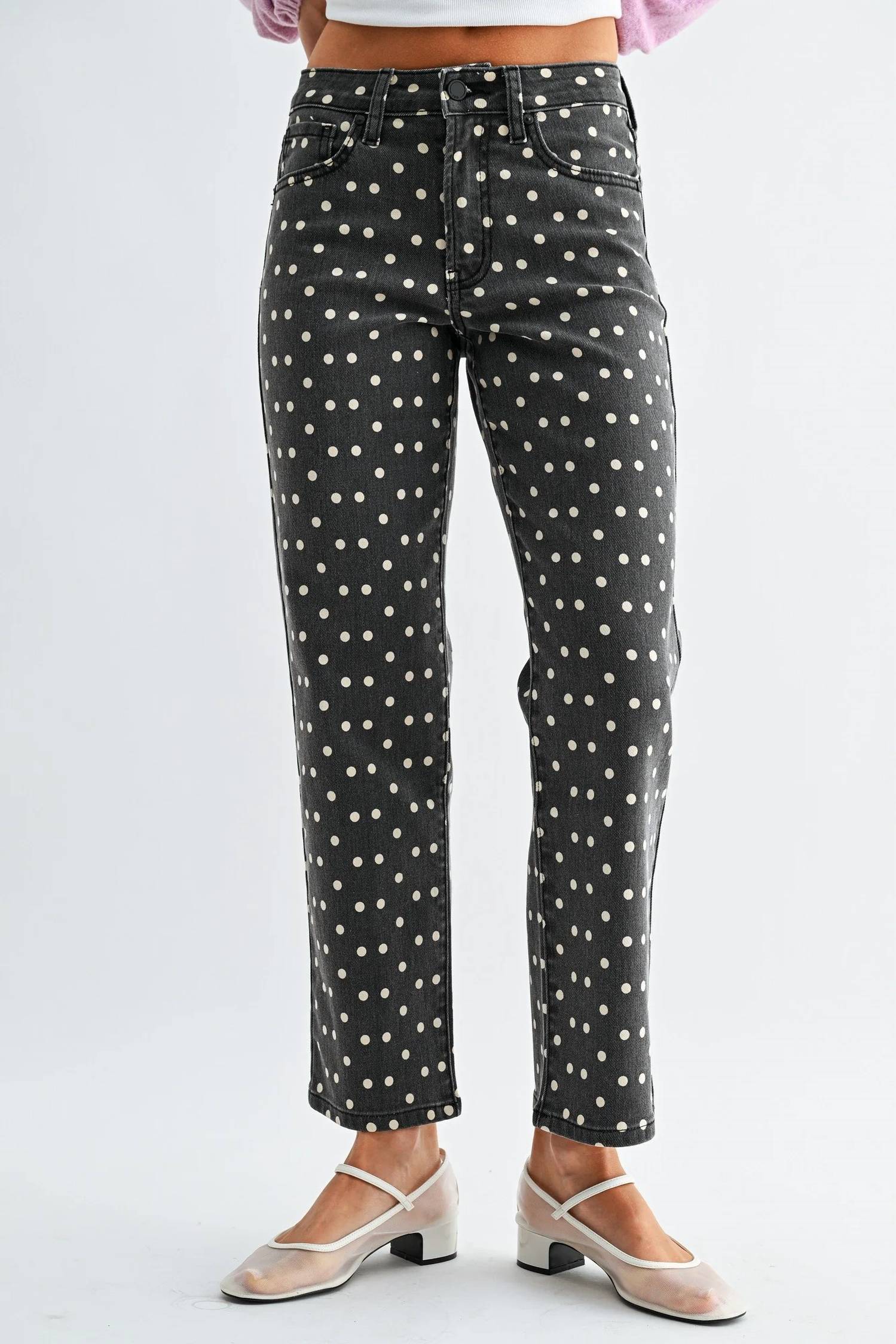 Just Panmaco Inc. - High Rise Vintage Straight Jeans