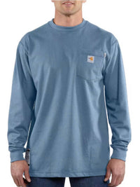 Carhartt - Men's Flame Resistant Cotton Long Sleeve T-shirt