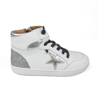Oldsoles - Girl's Starling High Top Leather Sneaker