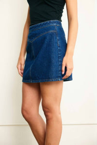 Raisonnel - MABLE DENIM MINI SKIRT