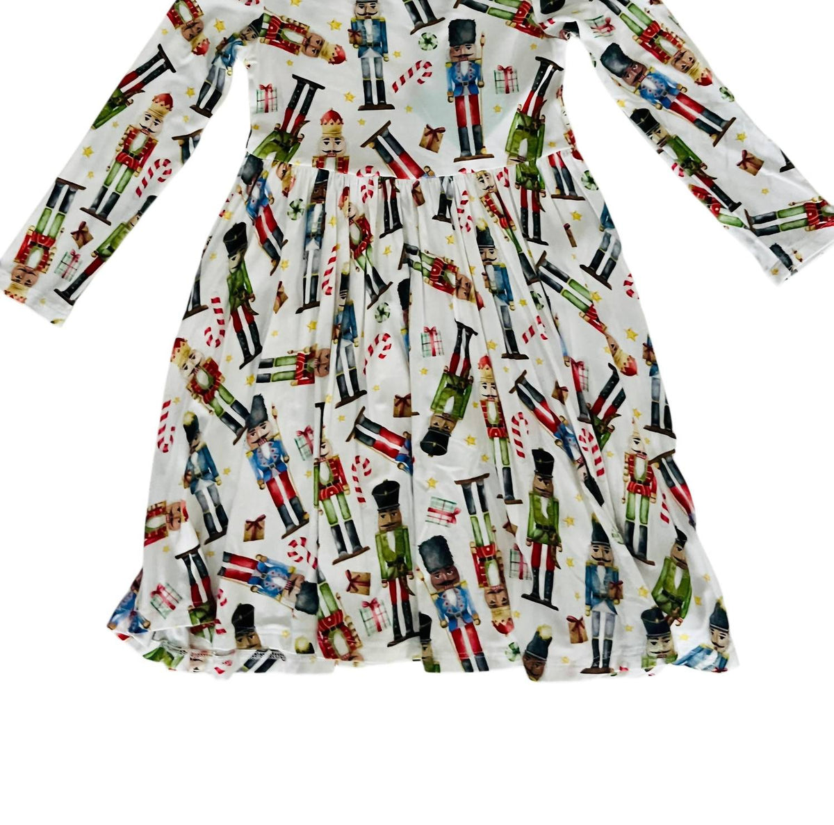 Posh Peanut - Toddler Girls Nutcracker Swing Christmas Holiday Dress