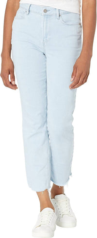 Paige - Cindy High Rise Straight Crop Jeans