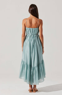Astr - Elisha Tiered High-low Maxi Dress