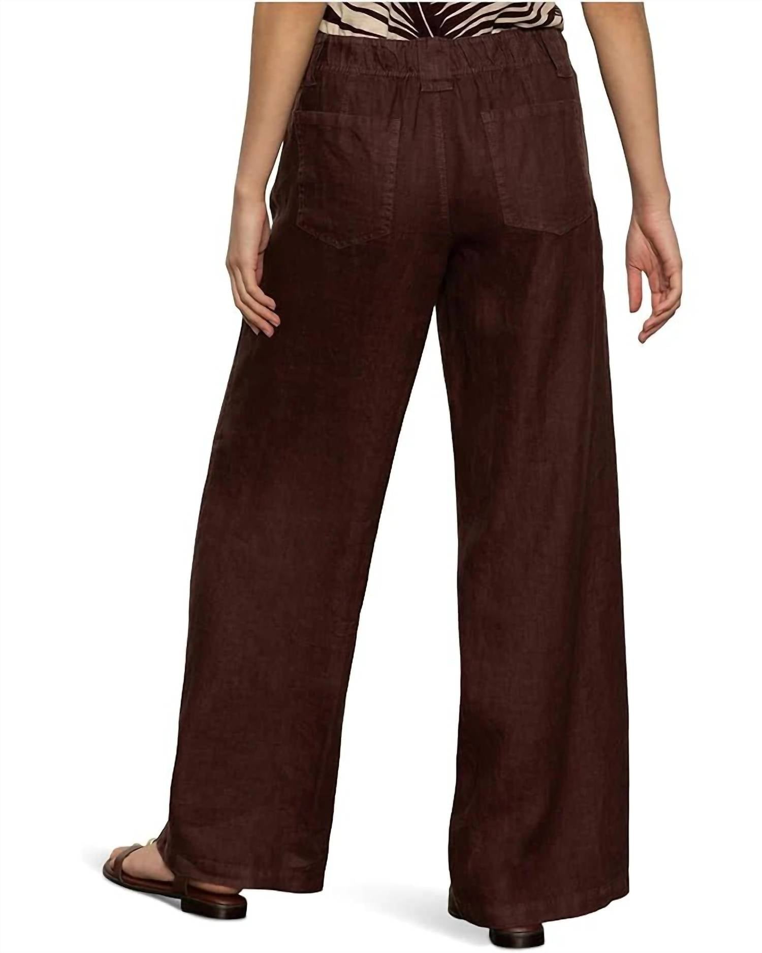 Sanctuary - Relaxed Linen Arden Mesa Pants