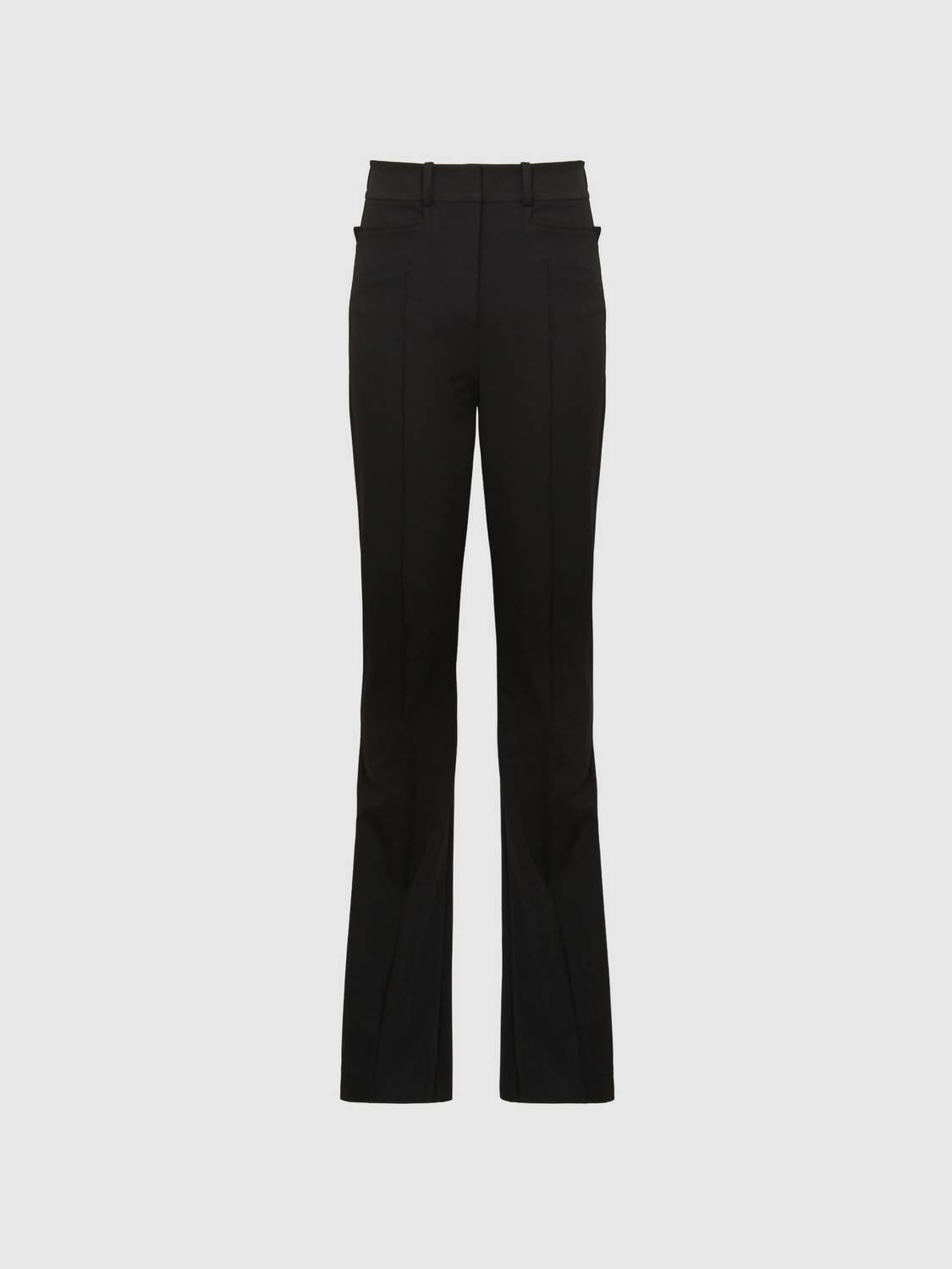 Reiss - Dylan Flare Flared High Rise Trousers Pants