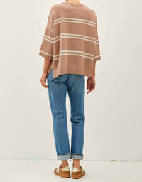 Be Cool - Striped Knit Sweater